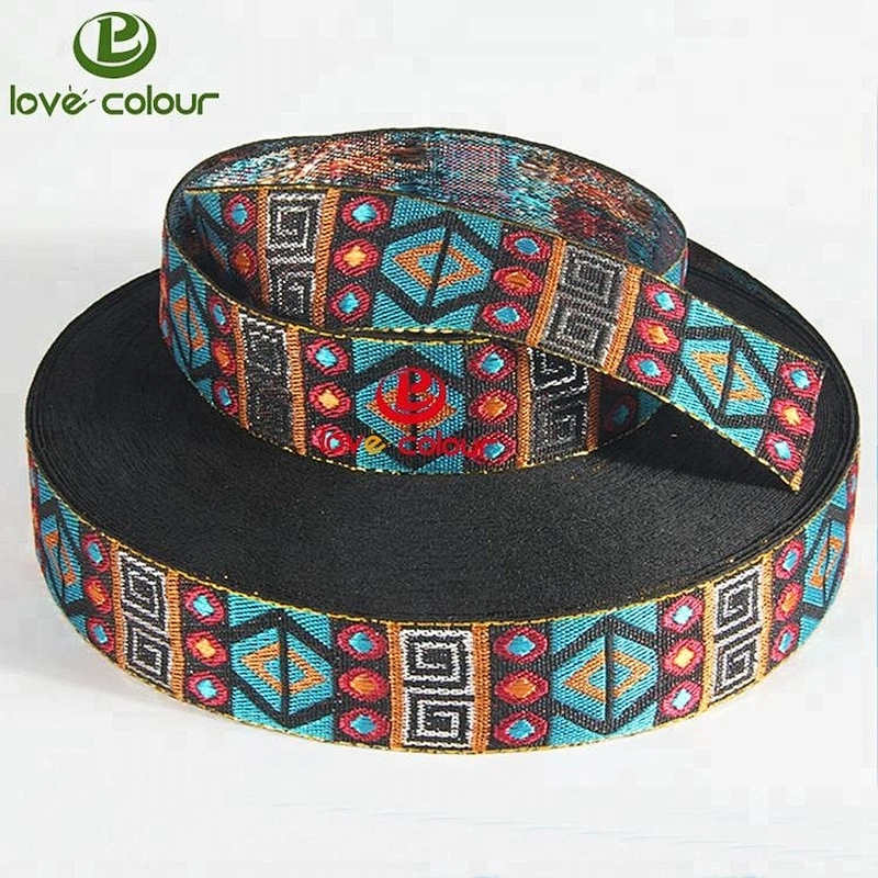 Guangzhou factory direct sale customized nylon material woven jacquard ribbon