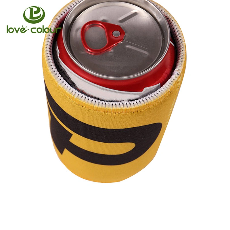 Hot sale high quality custom pattern neoprene sublimation printing Stubby Holder Can Cooler