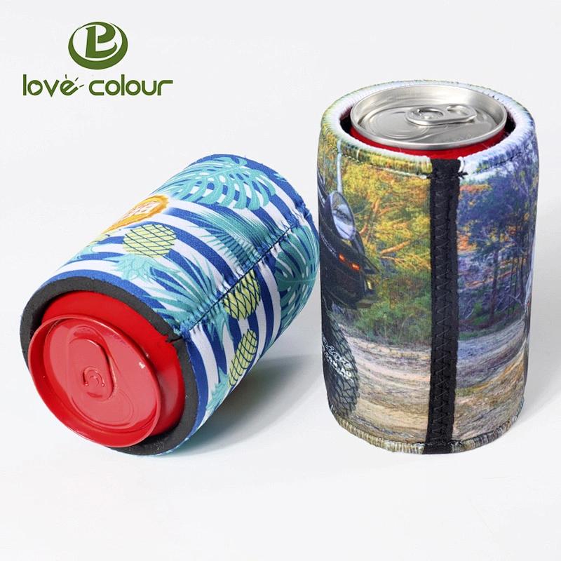 Custom Christmas Neoprene Stubby Holder Drinks Cooler For Beer Bottle Cans
