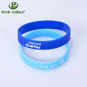 Silicone wristbands 100% waterproof and designed hard-wearing