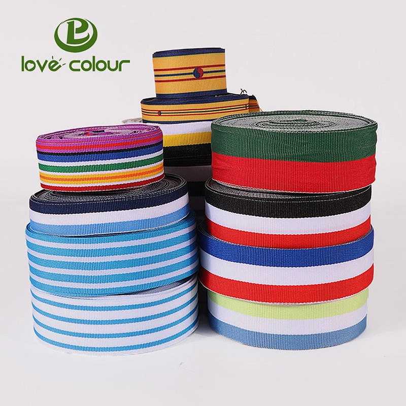 Custom bulk Eco-friendly polyester webbing with different size and color