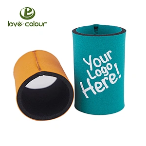 Custom 330ml Sublimation Print Stubby Holder Can Cooler For Promotion