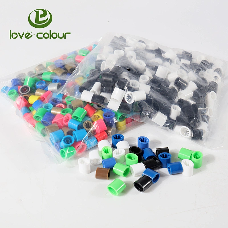 Different Color Plastic Slide Closure Buckle Lock Clasp For Event Fabric Wristbands