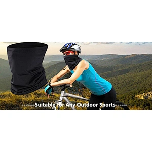 Bandana Neck Gaiter Face Scarf Anti Dust Breathable Bandanas for Outdoor Sport