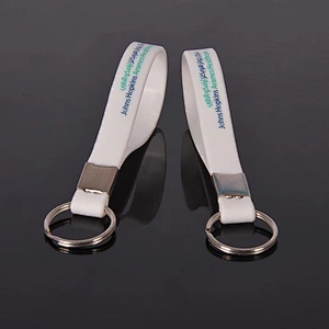 Promotional items cheap silicone wristbands keychain china wholesale