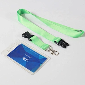 Custom Polyester Neck Exhibition Lanyard Strap And Card Holder