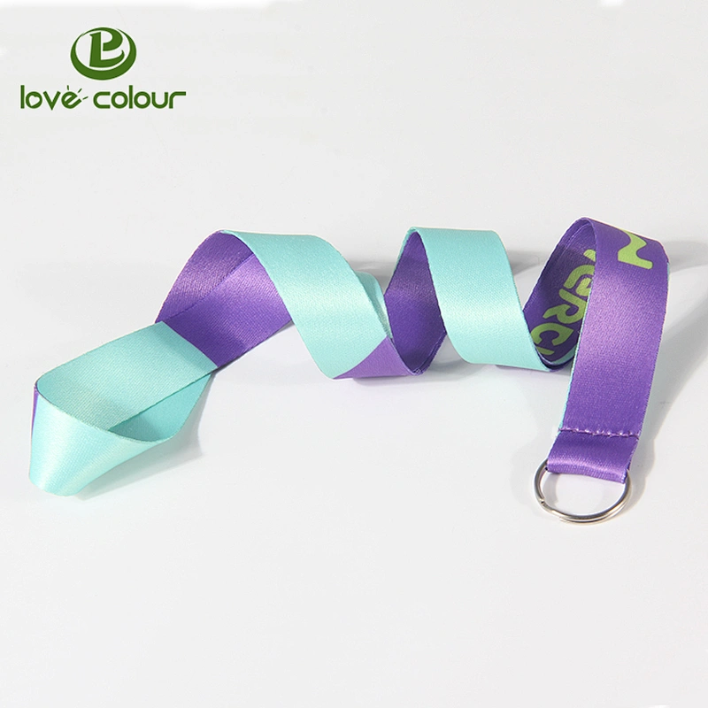 Mixed-color custom color keychain lanyard for promotion