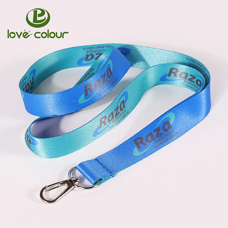 Custom Dye Sublimation Colorful Lanyards Strap For Promotion