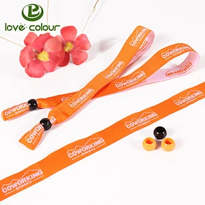 Custom wrist band for festivals & occasions Fabric Armband Wristband