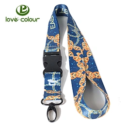 Factory supply break away polyester lanyards with logo custom strap