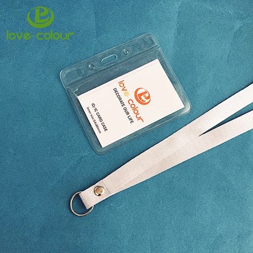 Custom fair VIP waterproof PVC card holder for id