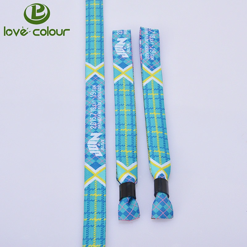 Custom made embroidered terry cloth wristband for promotional gift