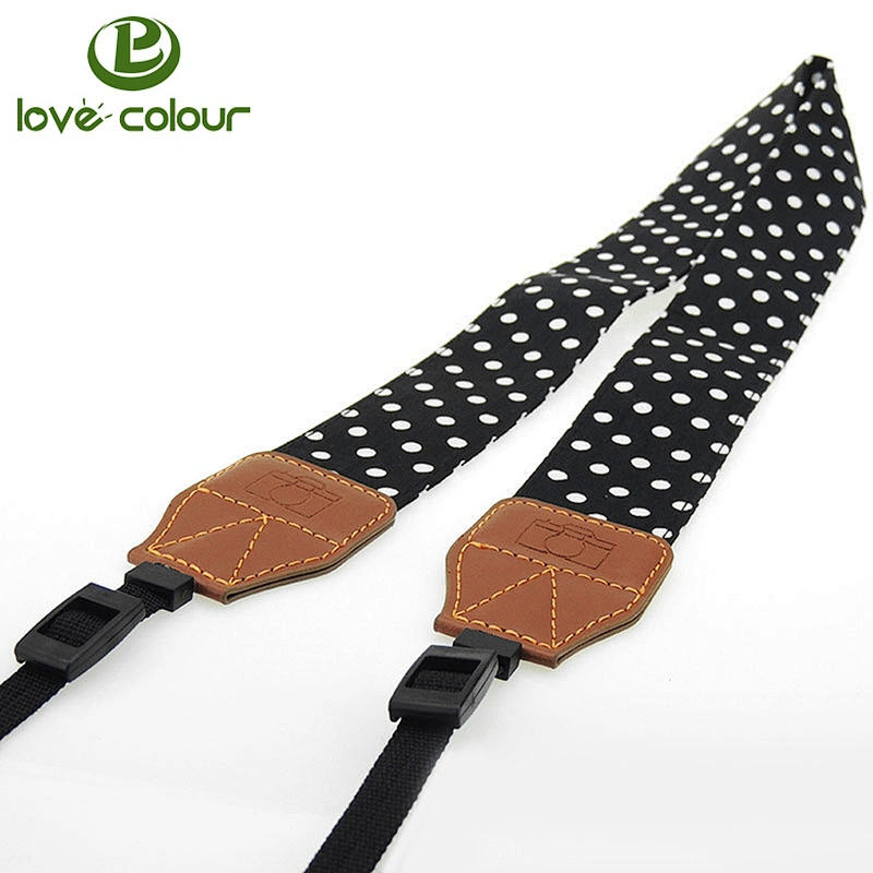 Factory cheap custom promotion polyester camera strap with your logo