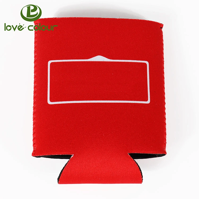 5mm thick neoprene single beer bottle cooler magnetic stubby holder