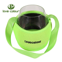 Good selling cheap neoprene can cooler with handle