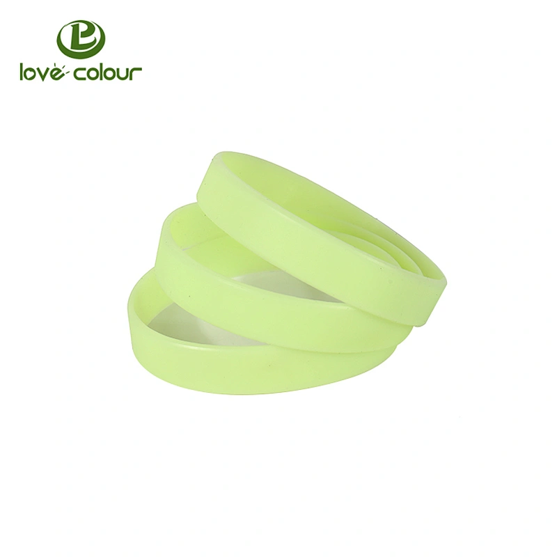 ID printed children silicone wristbands with personalised messages