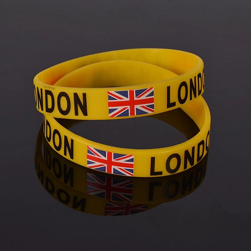 Factory custom no minimum philippine silicone wristbands