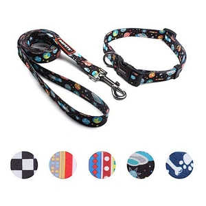 Custom Sublimation printing polyester wholesale pet dog leash
