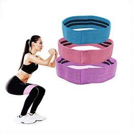 Non Slip Home Gym Equipment Heavy Duty OEM Customizable Patterned Thigh Thick Rope Resistance Bands