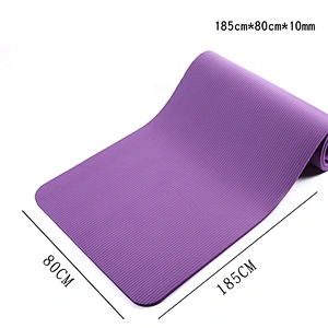 Factory Custom Gymnastics Equipment Gym Exercise Custom Print Logo Eco Friendly TPE Yoga Mat