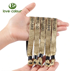 Fabric Wristbands For Events Festivals