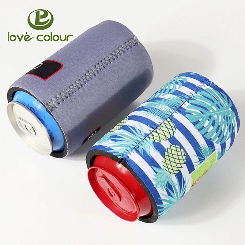 Promotional neoprene stubby can holder with custom printing logo