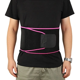 Sports Sweat Waist Trimmer for Men & Women Sweat Band Waist Trainer for Weight Loss