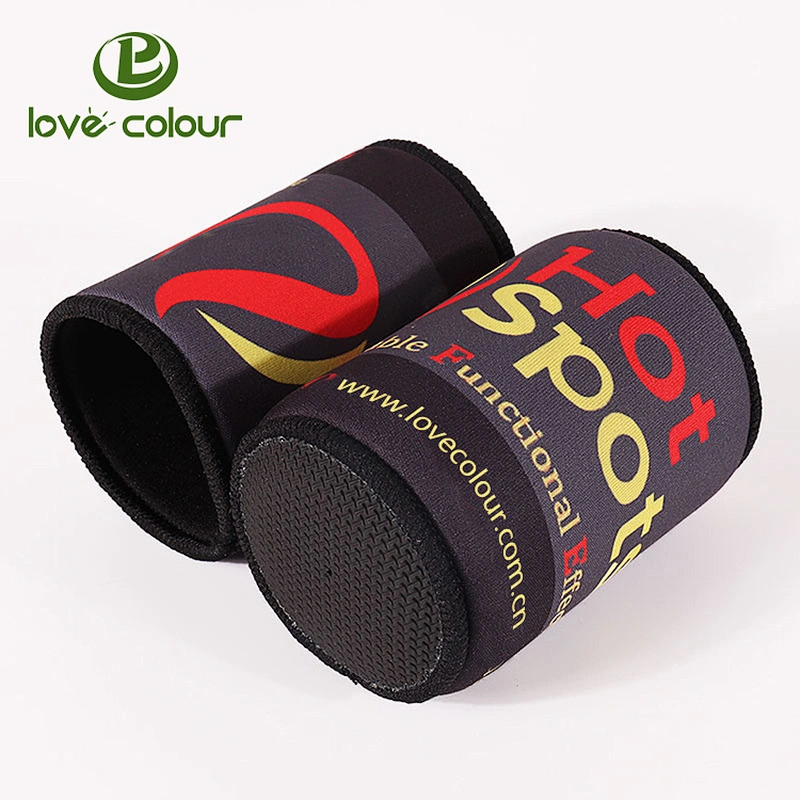 Custom promotional collapsible neoprene beer cooler cover coolies sleeve