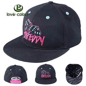 Sport event fashion cotton baseball snapback caps with custom logo