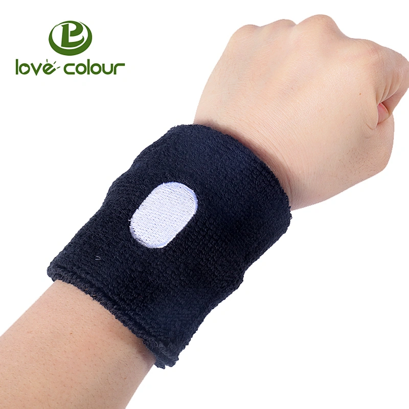 Custom Soft and comfortable unisex cotton sweat wrist bands sweatbands