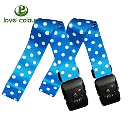 Factory Custom Travel Luggage Belt Strap with Logo