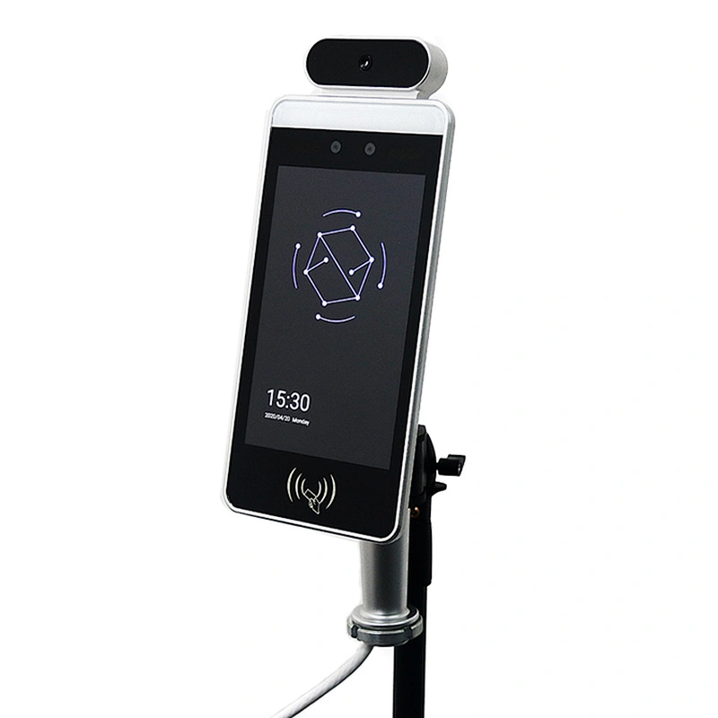 Visitor management employee attendance face recognition machine with heat camera  Door Face Recognition Attendance Machine