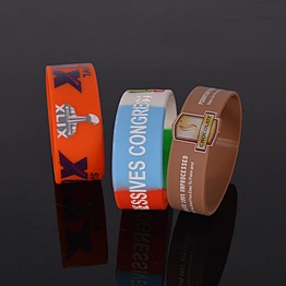 Eco-Friendly Silicone Wristbands Bracelet for Children Glow in Dark