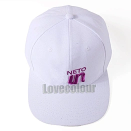 Factory Custom White and Black Sports Snapback Hat Baseball Cap Unisex Running Caps