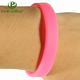 Hot Custom Cheap Blank Silicone Bracelet for Party/Charity/Sport