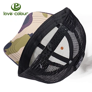 Promotional gift cheap custom half mesh cap for advertising
