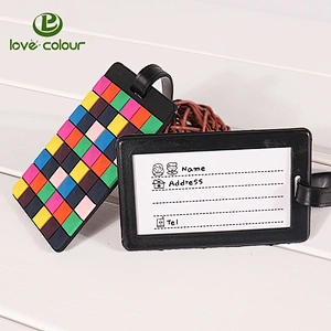 Suitcase Travel eco-friendly custom luggage tags