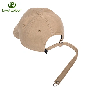 Fashion Baseball Cap Embroidered Logo Hat With Adjustable Strap
