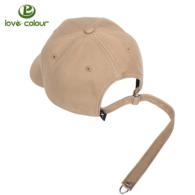 Fashion Baseball Cap Embroidered Logo Hat With Adjustable Strap