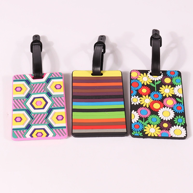 Funny travel luggage tags with custom logo