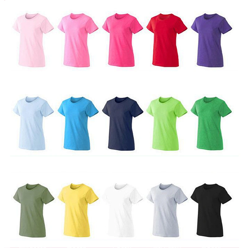 Promotional cheap plain cotton t shirt