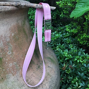 Popular promotional lanyard strap supplier/nylon lanyard straps with metal buckle