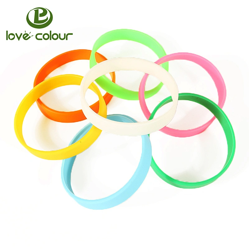 Custom Silicon Bracelet Adjustable Silicon Wrist band for promotion