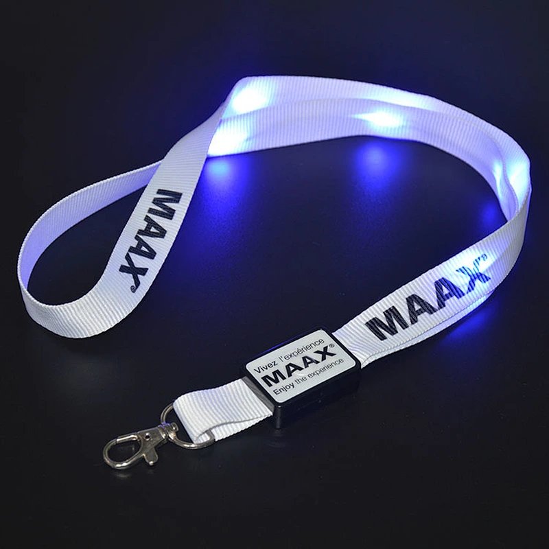 Wholesale Customized Led lanyard For Party