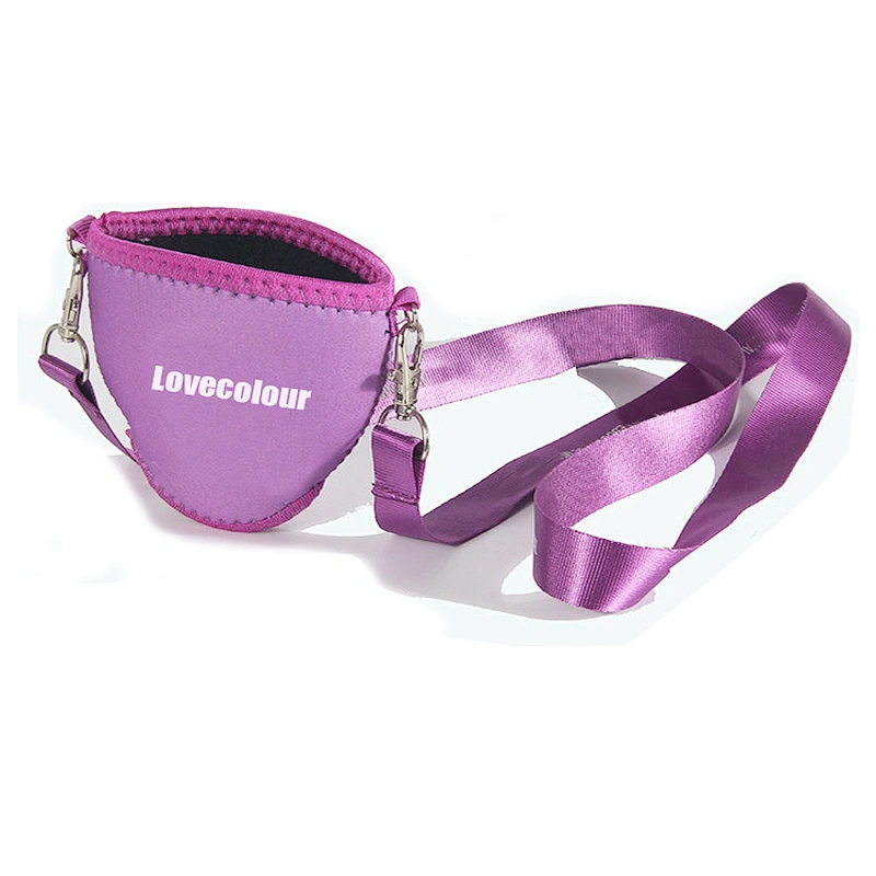 Wholesale cheap custom Special cup holder lanyard