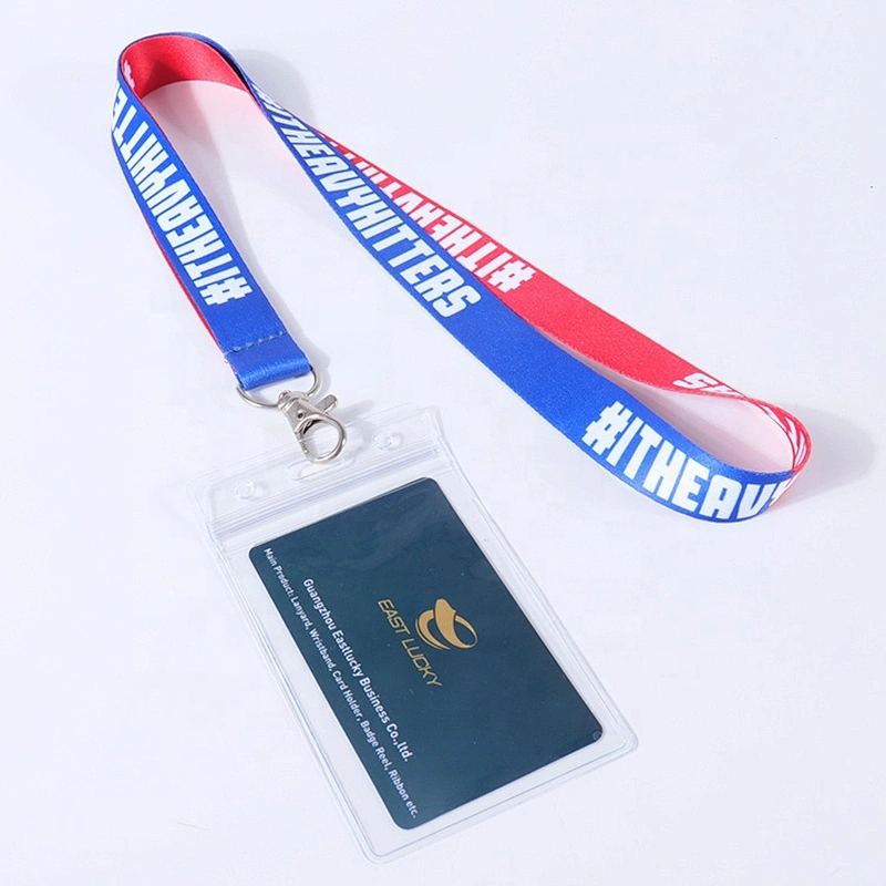 Custom Polyester Neck Exhibition Lanyard Strap And Card Holder
