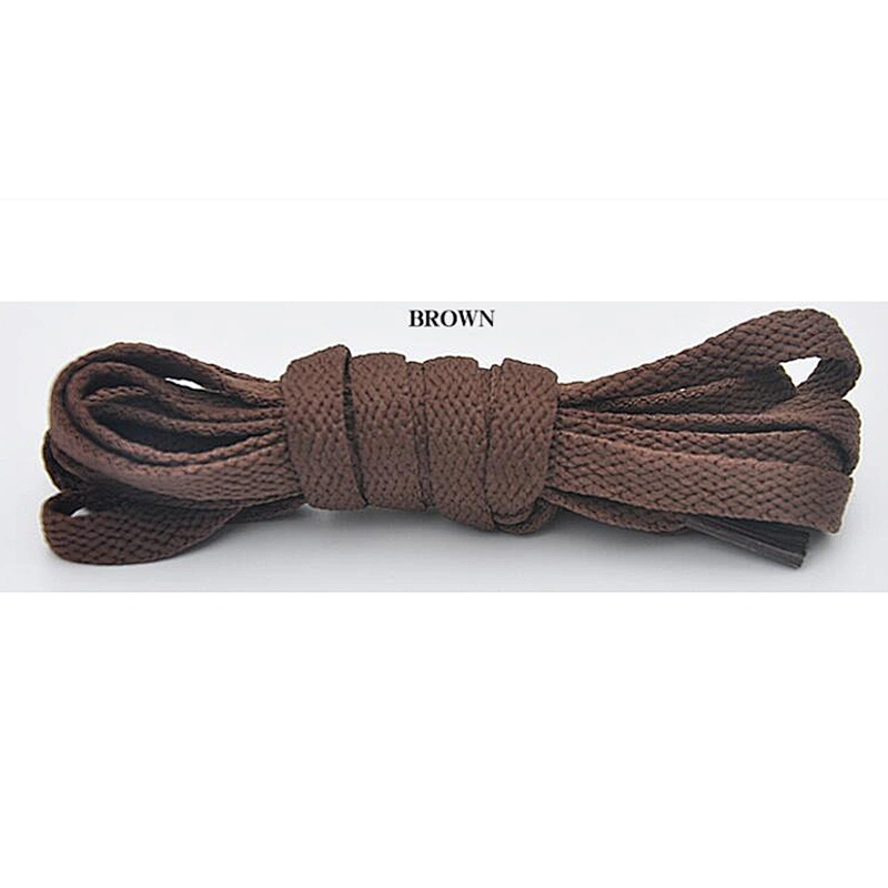 10mm Width Full Color Printing Pants Hat Waist Flat Rope Shoelaces