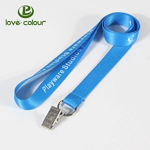Free sample promotional custom lanyard strap with printing logo