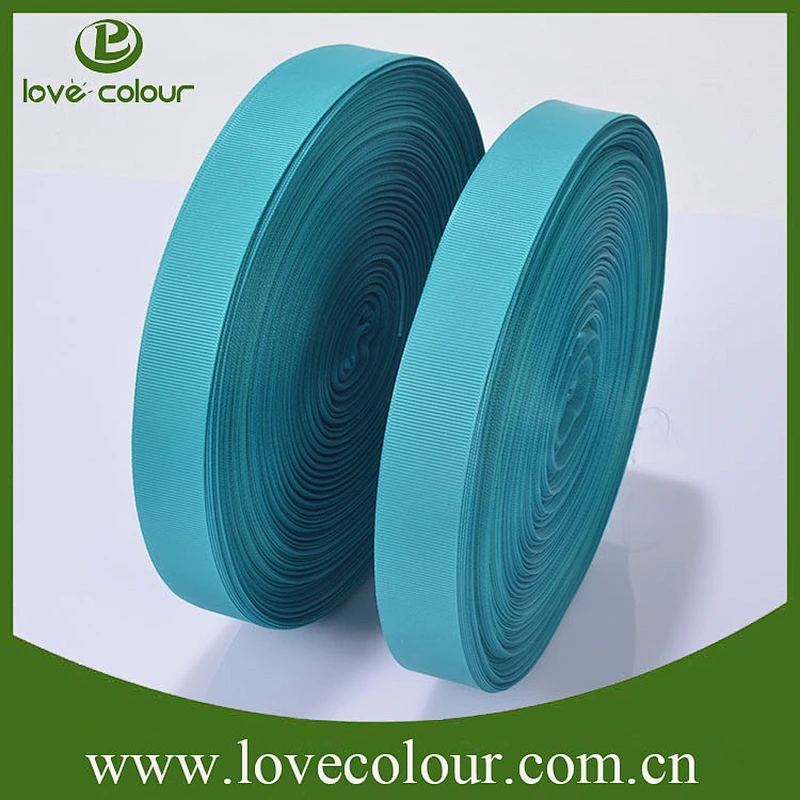 Custom printing 25mm grosgrain ribbon for christmas gift