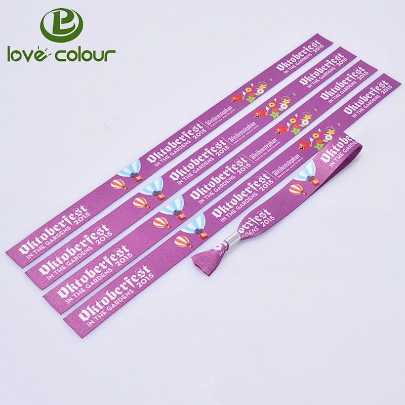 New arrival heat transfer print custom pattern color sublimation wristband